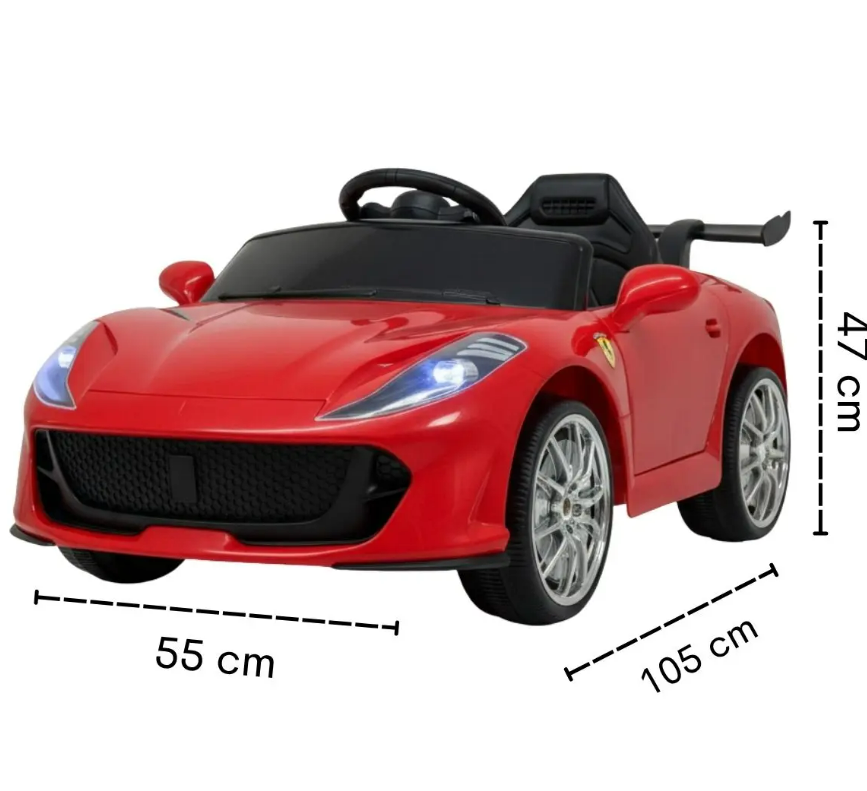 Carrinho Elétrico Infantil Controle Remoto Bateria 12V com Som e Luz - Bangtoys - Imagem 10
