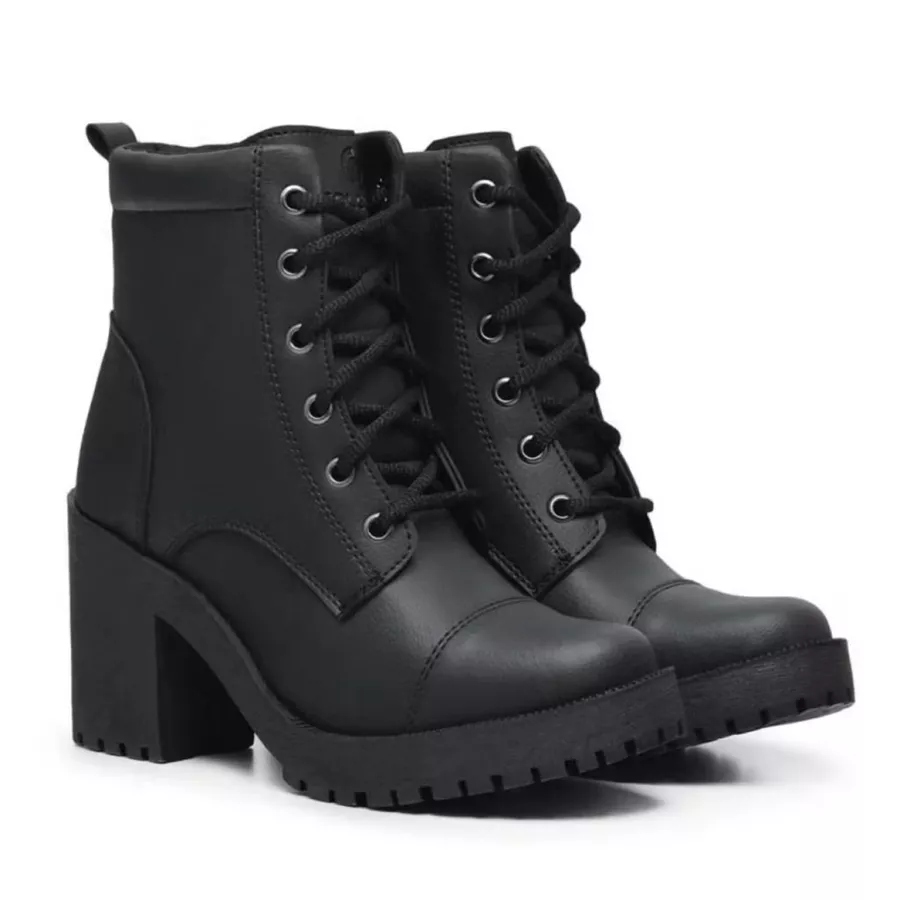 BOTA COTURNO FEMININA SALTO ALTO - Imagem 2
