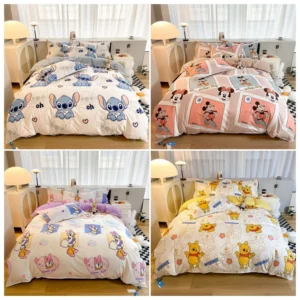 Kit Capa Quilt Infantil Personagens – Conforto e Estilo Para o Quarto ✨