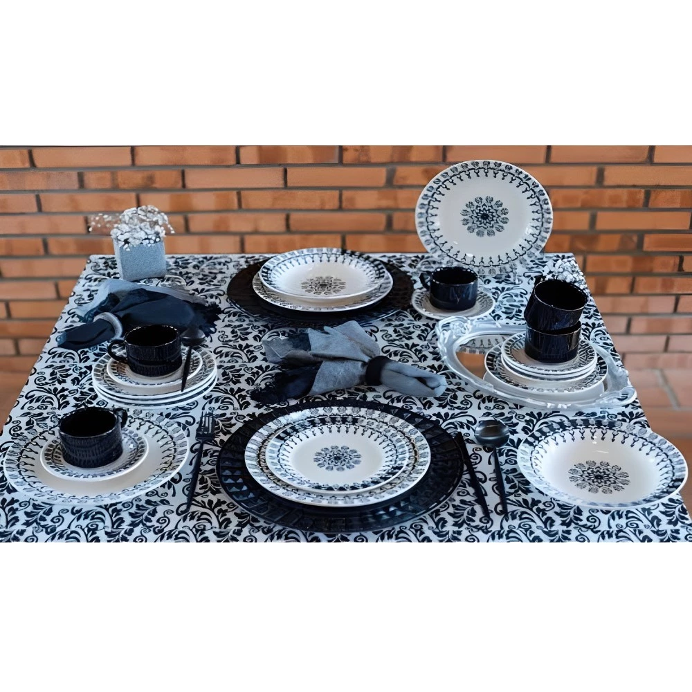 Aparelho de Jantar 20 Peças Donna Folk Oxford - Imagem 5